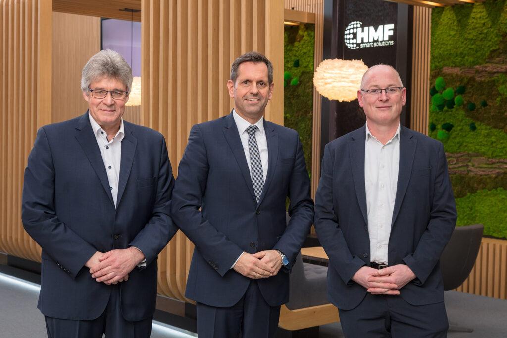 Olaf Lies, Minister of Economic Affairs in Lower Saxony, visits HMF Smart Solutions