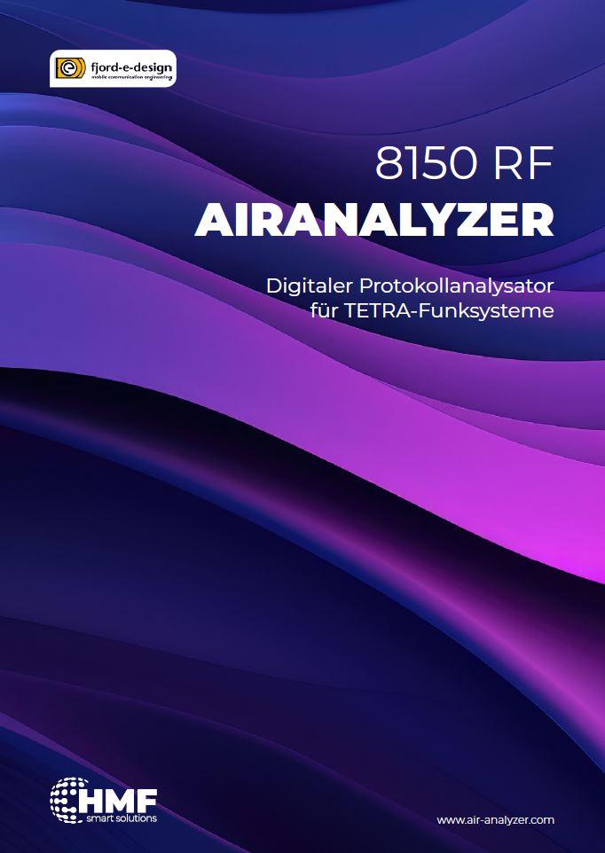 Cover Broschüre Air Analyzer